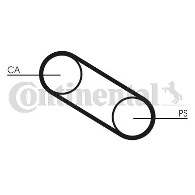 Obrázok Ozubený remeň CONTINENTAL CTAM  CT667