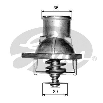 Obrázok Termostat chladenia GATES  TH15192G1