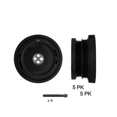 Obrázok Remenica kľukového hriadeľa GATES DriveAlign® TVD1038A