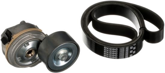 Obrázok Ozubený klinový remeň - Sada GATES FleetRunner™ Micro-V® Kit K018PK1635HD