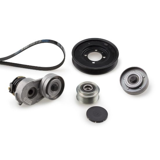 Obrázok Ozubený klinový remeň - Sada GATES Micro-V® Kit UNIQUE FIT K026PK1600XS