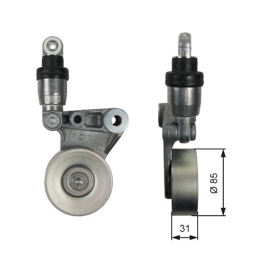 Obrázok Napínacia kladka rebrovaného klinového remeňa GATES DriveAlign® T39214