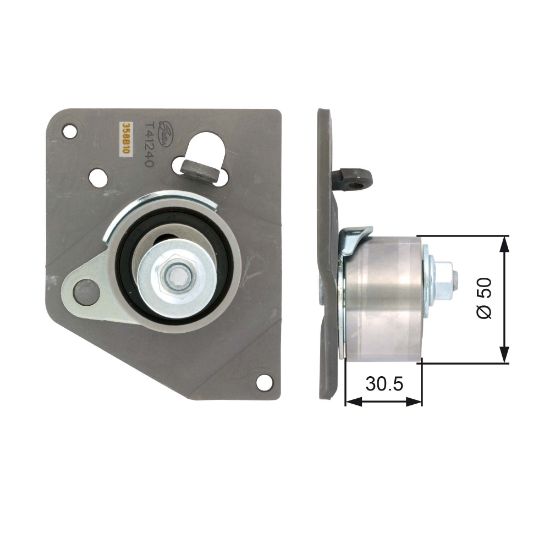 Obrázok Napínacia kladka ozubeného remeňa GATES PowerGrip® T41240