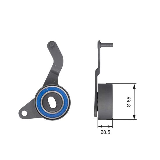 Obrázok Napínacia kladka ozubeného remeňa GATES PowerGrip® T41257