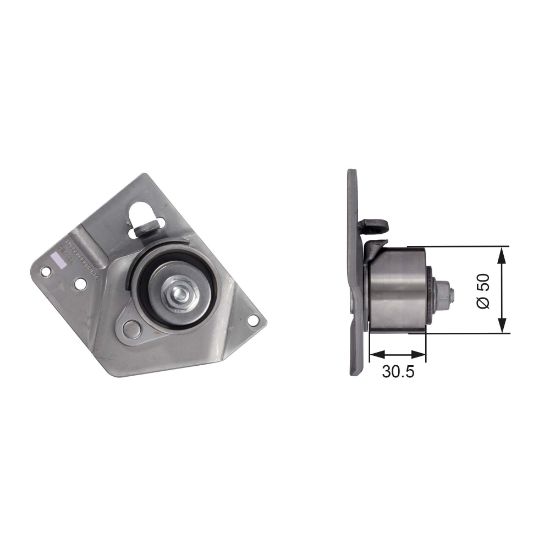 Obrázok Napínacia kladka ozubeného remeňa GATES PowerGrip® T41273