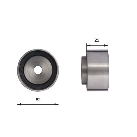 Obrázok Obehová/vodiaca kladka ozubeného remeňa GATES PowerGrip® T42005