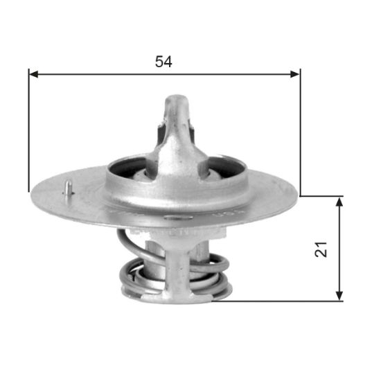 Obrázok Termostat chladenia GATES  TH03177G1