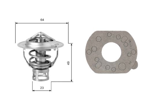 Obrázok Termostat chladenia GATES  TH04077G1