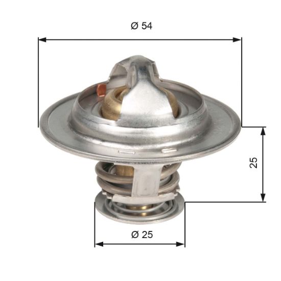 Obrázok Termostat chladenia GATES  TH13076G1