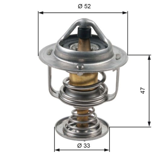 Obrázok Termostat chladenia GATES  TH30580G1