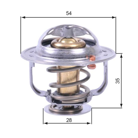 Obrázok Termostat chladenia GATES  TH43880G1