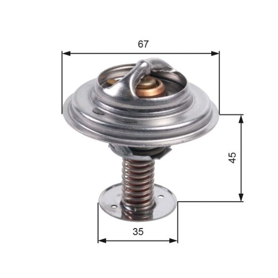 Obrázok Termostat chladenia GATES  TH45688G1