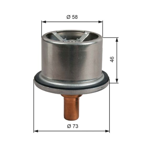 Obrázok Termostat chladenia GATES  TH51287G1