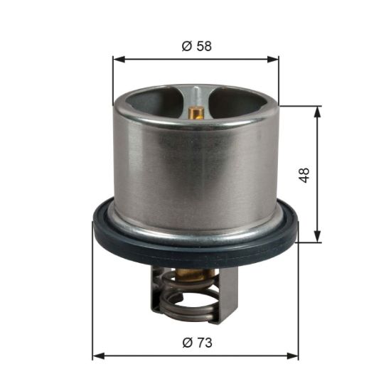 Obrázok Termostat chladenia GATES  TH51785G1