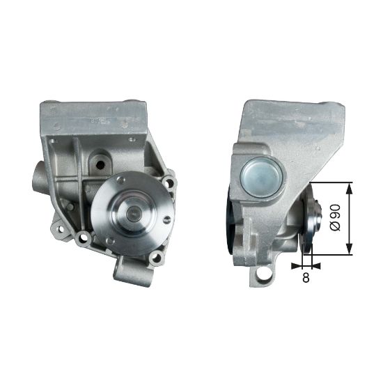 Obrázok Vodné čerpadlo, chladenie motora GATES  WP0138