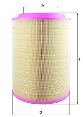 Obrázok Vzduchový filter KNECHT  LX2082