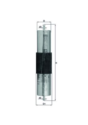 Obrázok Palivový filter KNECHT  KL66