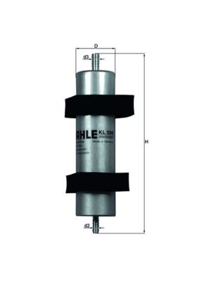 Obrázok Palivový filter KNECHT  KL596