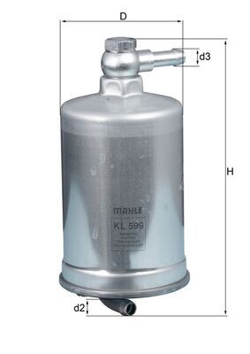 Obrázok Palivový filter KNECHT  KL599