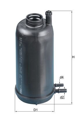 Obrázok Palivový filter KNECHT  KL707D