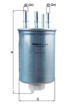 Obrázok Palivový filter KNECHT  KL1044