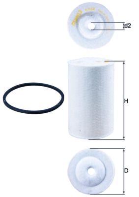Obrázok Palivový filter KNECHT  KX68D