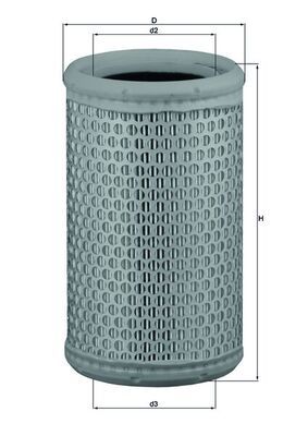 Obrázok Vzduchový filter KNECHT  LX6461