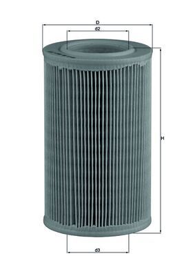 Obrázok Vzduchový filter KNECHT  LX55