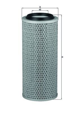 Obrázok Vzduchový filter KNECHT  LX200
