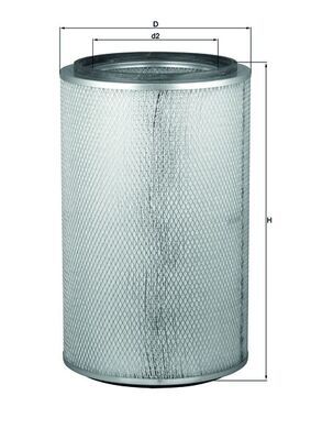 Obrázok Vzduchový filter KNECHT  LX654