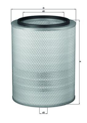 Obrázok Vzduchový filter KNECHT  LX780
