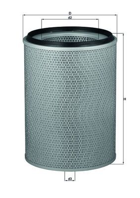 Obrázok Vzduchový filter KNECHT  LX797