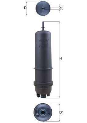Obrázok Palivový filter KNECHT  KL8727