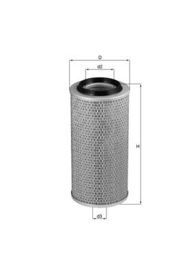 Obrázok Vzduchový filter KNECHT  LX83