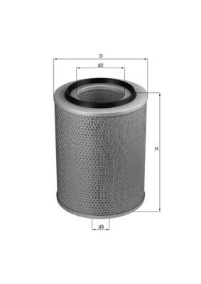 Obrázok Vzduchový filter KNECHT  LX231