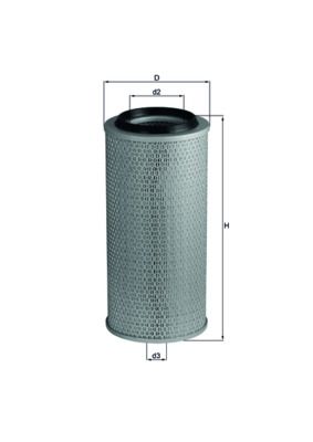 Obrázok Vzduchový filter KNECHT  LX236