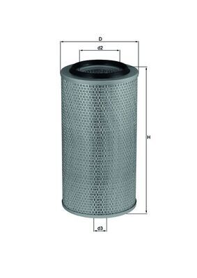 Obrázok Vzduchový filter KNECHT  LX265