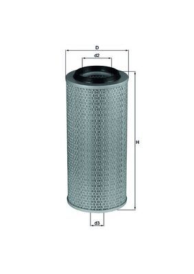 Obrázok Vzduchový filter KNECHT  LX275