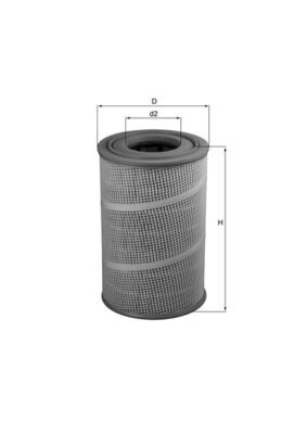 Obrázok Vzduchový filter KNECHT  LX5601