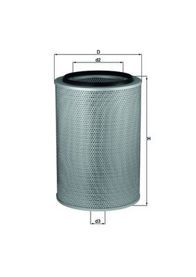 Obrázok Vzduchový filter KNECHT  LX674