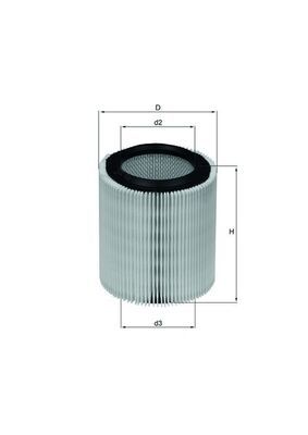 Obrázok Vzduchový filter KNECHT  LX898