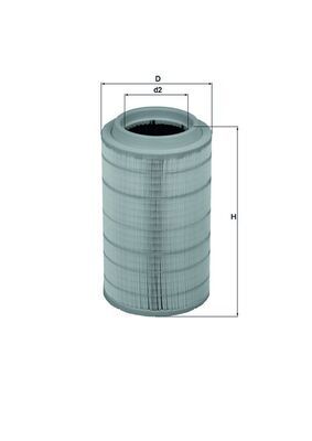 Obrázok Vzduchový filter KNECHT  LX1789