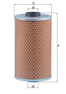 Obrázok Olejový filter KNECHT  OX40