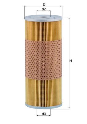 Obrázok Olejový filter KNECHT  OX56
