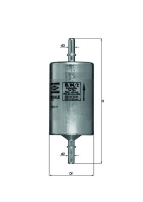 Obrázok Palivový filter KNECHT  KL842