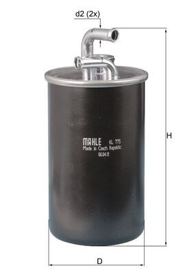 Obrázok Palivový filter KNECHT  KL775