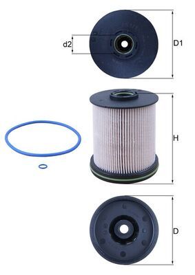 Obrázok Palivový filter KNECHT  KX4911D