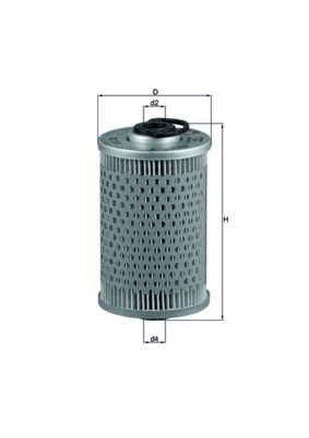 Obrázok Palivový filter KNECHT  KX35