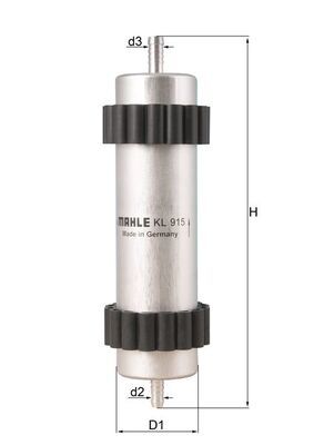 Obrázok Palivový filter KNECHT  KL915