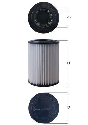 Obrázok Vzduchový filter KNECHT  LX5363